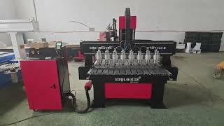 STYLECNC Multi-Head CNC Router With 8 Head