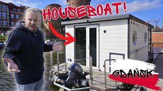 We stayed on a houseboat in Gdańsk! | Vlog |