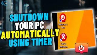 How To Schedule Automatic Shut Down Windows 10 | timer shutdown windows 10