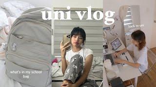 Uni Vlog  New Semester, K-mart, Skincare Routine, What’s in my bag, etc.