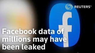 Facebook data of millions may have been leaked