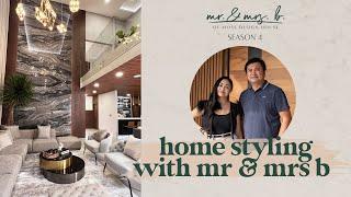 HOME STYLING WITH MR AND MRS B!