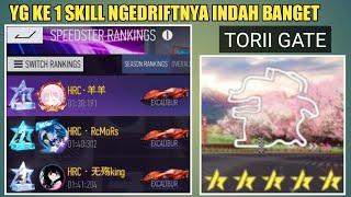 3 Pemain Tercepat Di Map TORII GATE | Ace Racer Pro Gameplay | Top Global Speedster