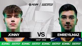 Jonny vs EmreYilmaz | EWC EA FC 24 - Day 1 - Group Stage