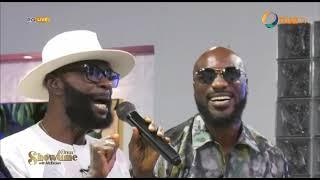 Legendary Pat Thomas and Kwabena Kwabena perform classic duet “Gyae Su” on Onua Showtime