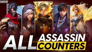 HOW TO COUNTER ALL 13 ASSASSINS IN MLBB