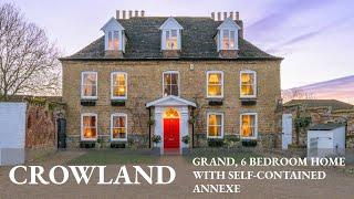 See Inside This Incredible Six Bedroom Georgian Home - Crawford House, Crowland