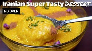 Sholezard - Iranian Dessert Recipe | Persian Saffron Dessert | No Oven Dessert Recipe