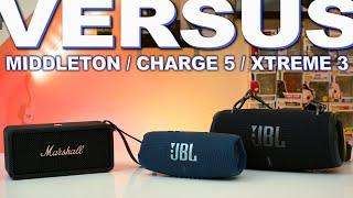 Marshall Middleton Vs JBL Xtreme 3 Vs JBL Charge 5