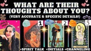 WHAT ARE THEIR THOUGHTS and FEELINGS ABOUT YOU? (Accurate and detailed messages +SPIRIT TALK) tarot