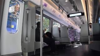 TFL Rail class 345 journey Shenfield to Liverpool street June 2017