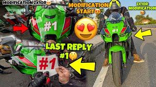 Modification Start Zx10r Dream Bike Modification start for Ladakh Preparation for Ladakh Ride