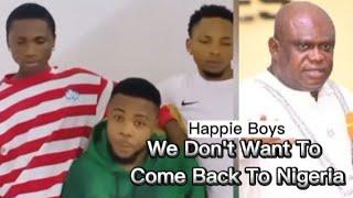 Happie Boys Sorry  But Vows To Never Return To Nigeria