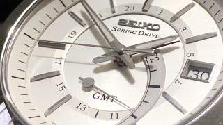 The rare SNR007 Seiko Spring Drive GMT 5R66