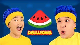 Fresh & Healthy Fruits & Veggies feat. Mini DB | D Billions Kids Songs