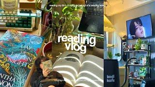 reading vlog  reading my tbr's and trying to get out of a reading slump (again)