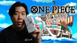 Pokemon Player Opening One Piece Cards?! (OP-05 Japanese Booster Box Opening)