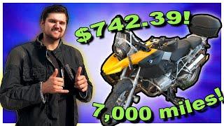 I took the CHEAPEST BMW R1200GS Across The COUNTRY!