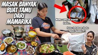 MASAK BANYAK KEDATANGAN TAMU DARI MAMARIKA‼️ BEBERES GAK SENGAJA NEMU UANG DI BAWAH KASUR