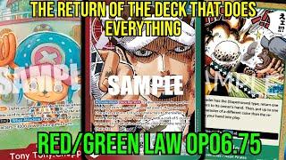 The "Do Everything" Deck is back! The BEST Red/Green Law Deck Profile EB01(One Piece Card Game)