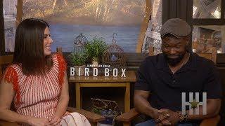 Was Trevante Rhodes Nervous About Kissing Sandra Bullock In 'Bird Box'?