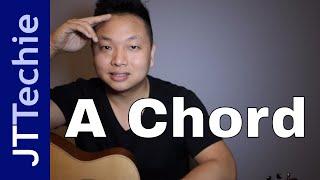 How to Play the A Chord on Acoustic Guitar | A Major Chord on Guitar