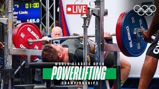  LIVE Powerlifting World Classic Open Championships | Men's 93kg & Women's 76kg Group A