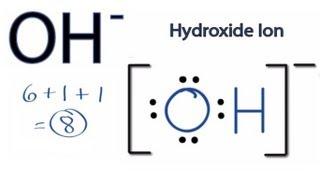 OH- Lewis Structure - How to Draw the Lewis Dot Structure for the Hydroxide Ion