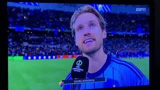 Daniel Stensson: ”Det var det sämsta laget vi mött i turneringen.”