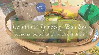 Spring/Easter Basket for Young Children- Green & Sustainable