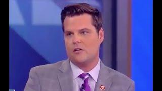 Meghan McCain laughs at Matt Gaetz to his face on national TV