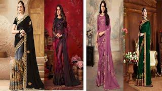 Top Amazing Saree Design 2024 | Eid Special Saree Design 2024 | Aisha Fashion Creation