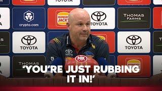 'He's extremely fast': Nicks chats Rankine's final play  | Kuwarna Press Conference | Fox Footy
