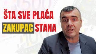 Iznajmljivanje stana - koje sve troškove imate kao zakupac stana ?