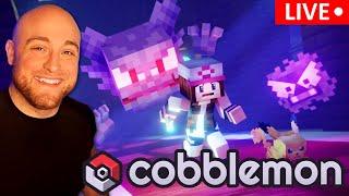 Pokemon x Minecraft! Shiny Hunting, Building, Exploring, Mining! Cobblemon!