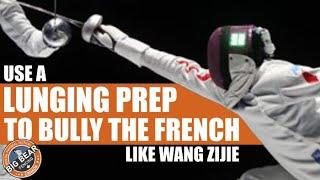 Epee Fencing - How to Use A Fast Chinese Setup To Collapse a Frenchman's Defense