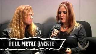 Dean Guitars N.A.M.M. 2015 Highlights -  Dave Mustaine Interview w/Full Metal Jackie Part 2 of 2