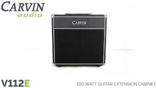 Carvin V112E 12-Inch 100W Guitar Extension Cabinet with Eminence GT12 Speaker.