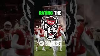 Rating the NC STATE WOLFPACK in CFB 25 