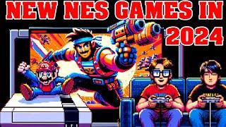 TOP 10 NES Homebrew Games From 2023 To Play in 2024!