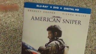 American Sniper Blu-Ray/DVD/Digital Combo Pack Unboxing