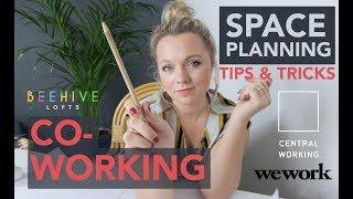 SPACE PLANNING TIPS AND TRICKS | CO-WORKING OFFICE