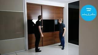 Spacepro How to fit sliding doors