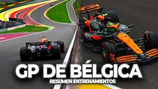 MCLAREN LIDERA en SPA y VERSTAPPEN ACECHA | PRÁCTICAS GP de BÉLGICA - F1 2024