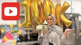 100K SUBSCRIBERS AYAAN GAARNEY Naz Family  Bake with me Chitchat Video