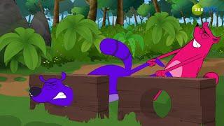 हैप्पी लकी बाल बाल बच गये | Pyaar Mohabbat Happy Lucky | Tv Serial | Zee Kids | Cartoon Show