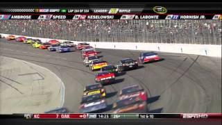 2010 NASCAR Texas Kyle Busch Spins Flips Off NASCAR Official (Part 2)