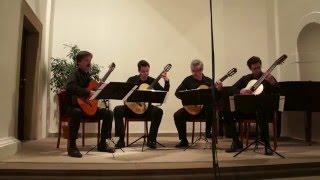 Fernando Sor: Ouverture "Alphonse et Leonore" - Prague Guitar Quartet