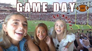 game day VLOG | first FSU game day of the year!