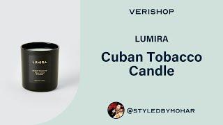 LUMIRA Cuban Tobacco Candle Review